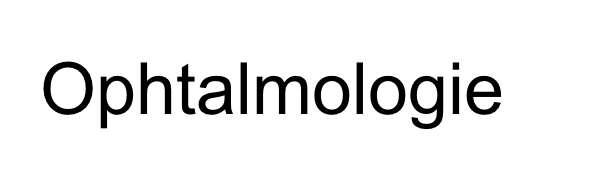 Ophtalmologie